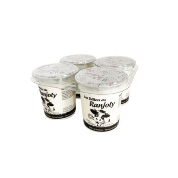 Yaourt de Vache nature x4