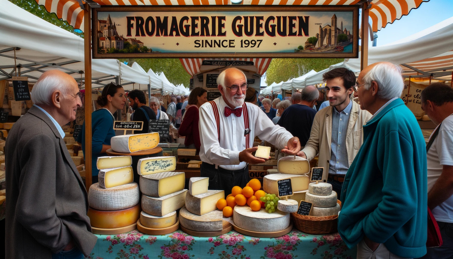 Notre histoire 1 Notre histoire - Fromagerie Gueguen